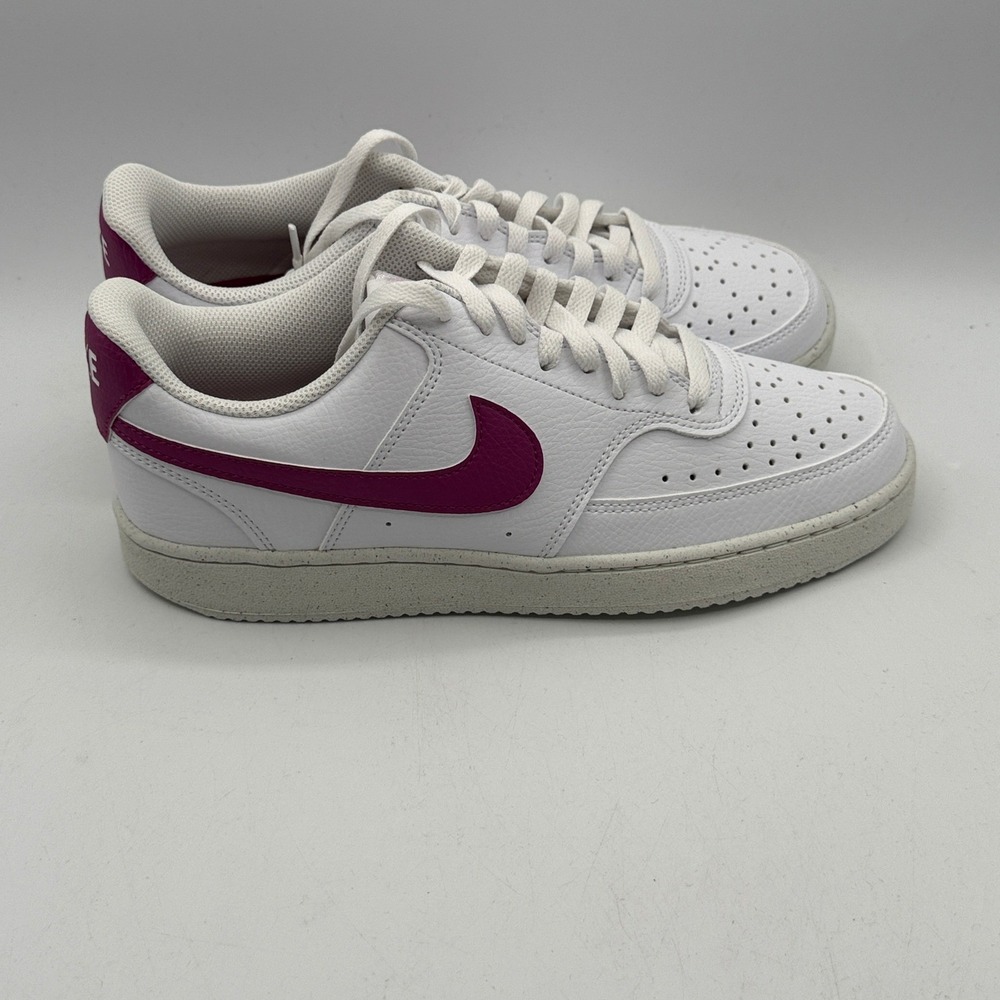 Nike Court Vision Low NN Shoes Womens Size 10 White Cactus Flower DH3158-500